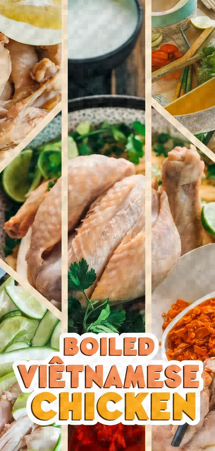 A photo of Vietnamese Boiled Yellow Chicken Recipe