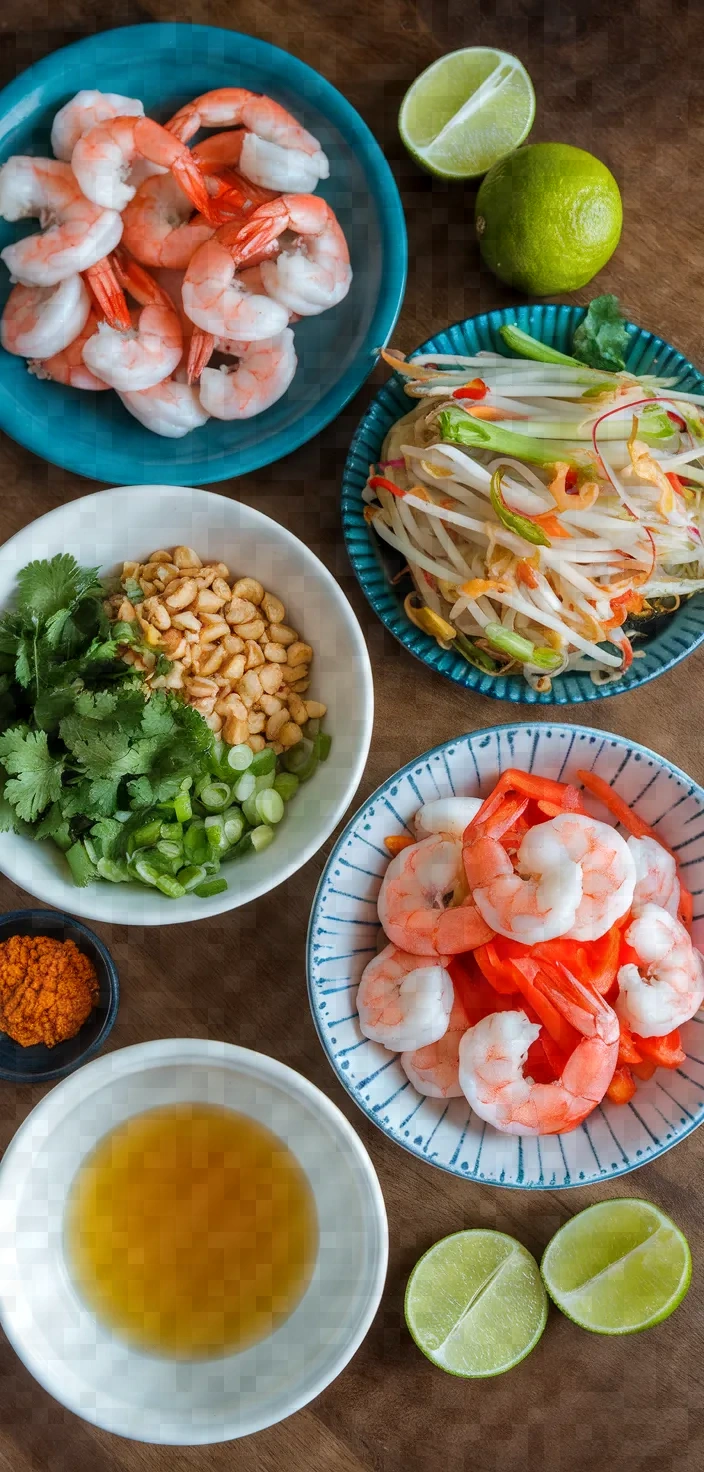 Ingredients photo for Easy Pad Thai Recipe