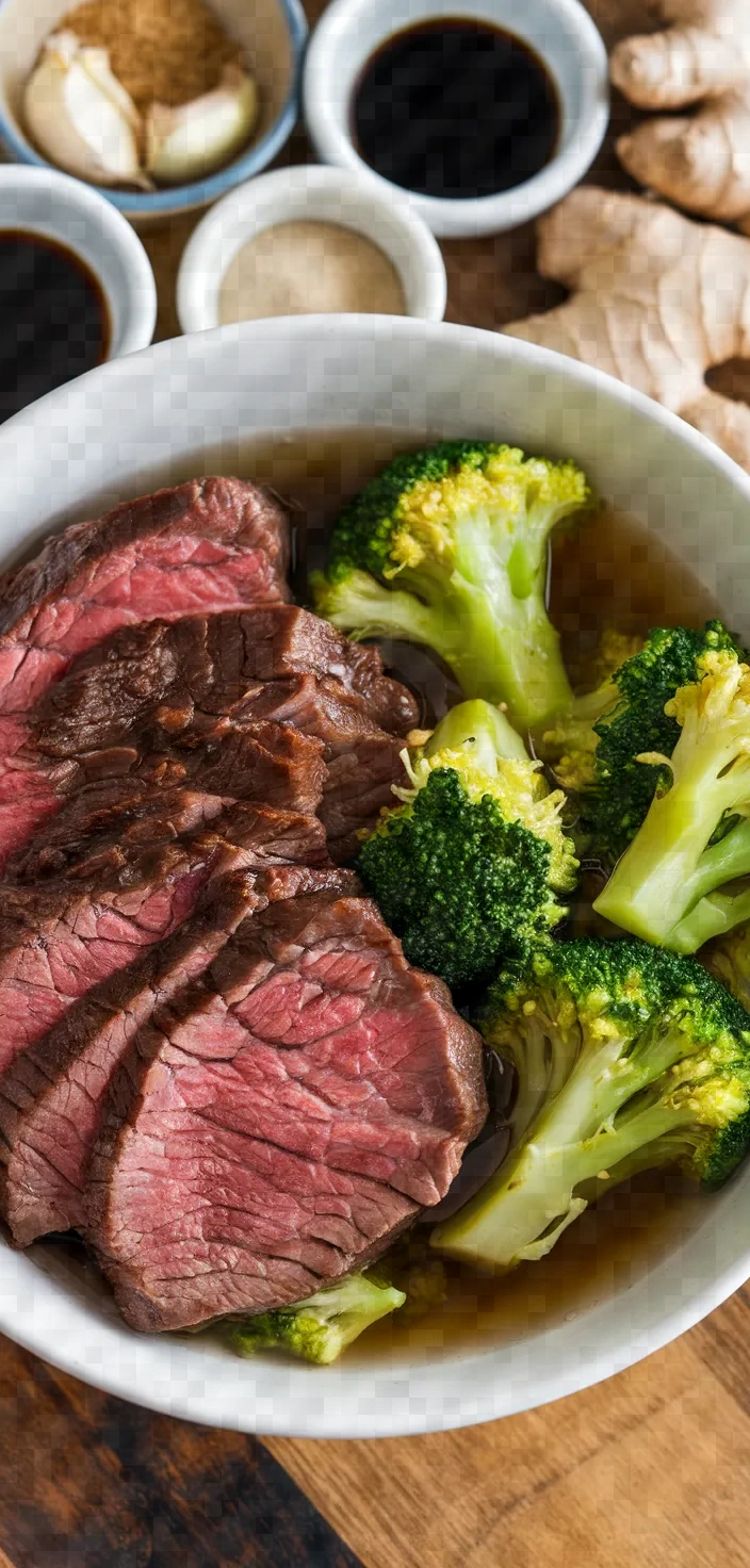 Ingredients photo for Restaurant Beef Broccoli Recipe
