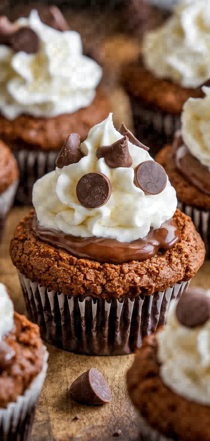 Stuffed Brownie Cupcakes Recipe