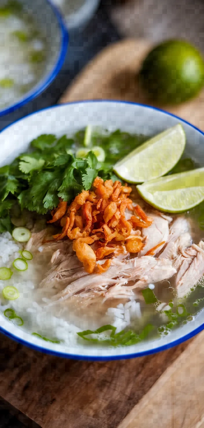 Ingredients photo for Vietnamese Chicken Porridge Chao Ga Recipe