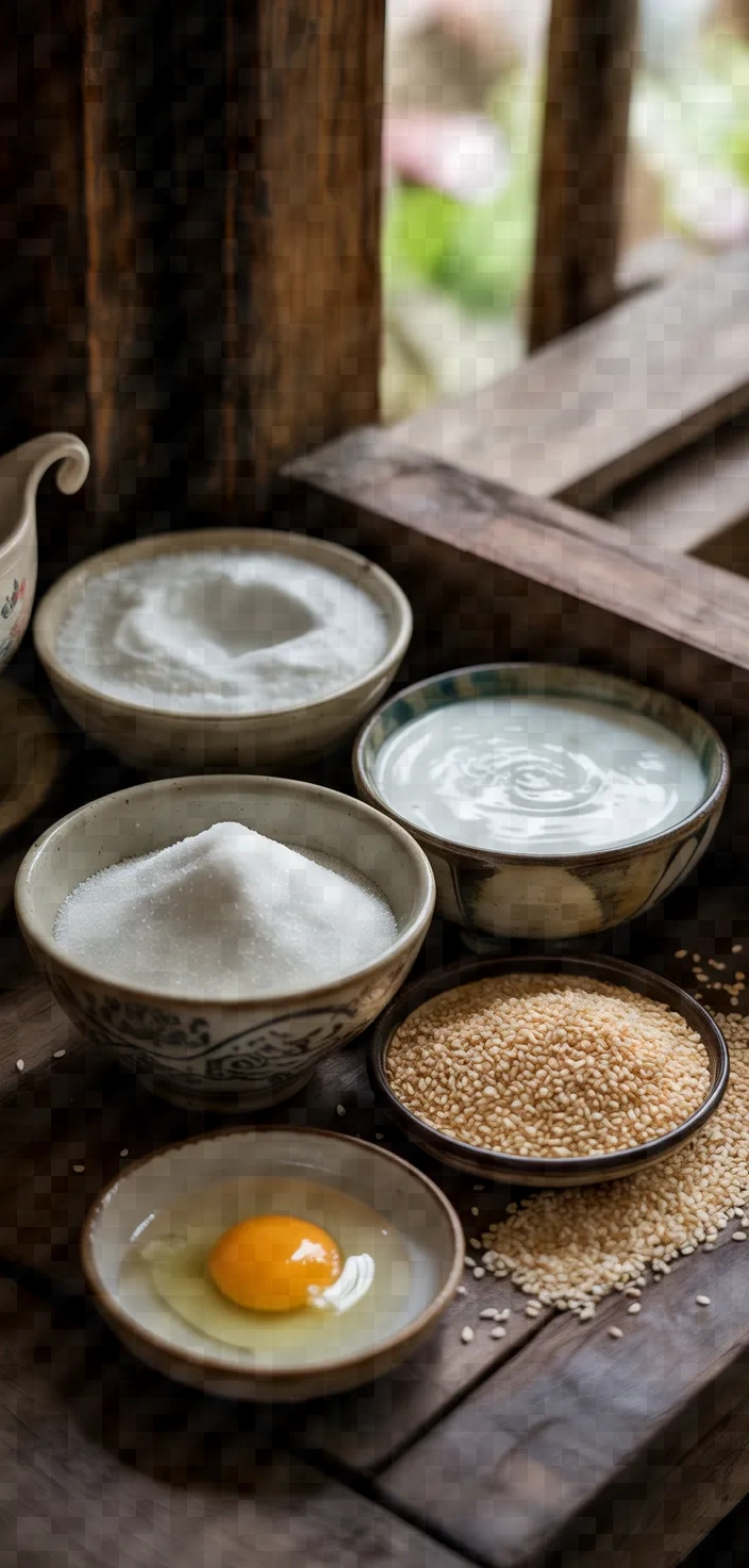 Ingredients photo for Banh U Recipe
