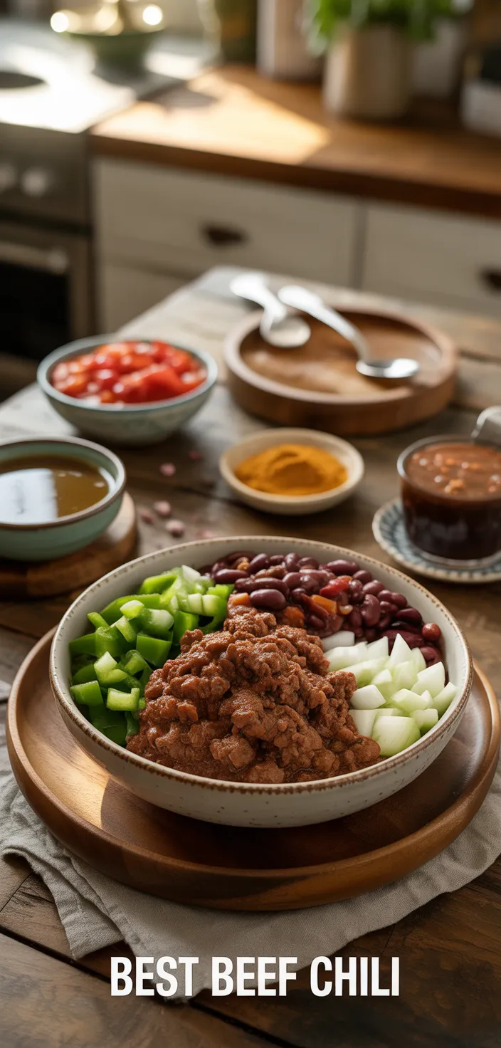 Ingredients photo for Best Beef Chili Recipe