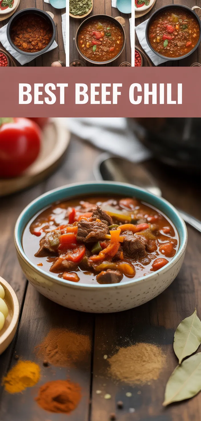 Best Beef Chili Recipe