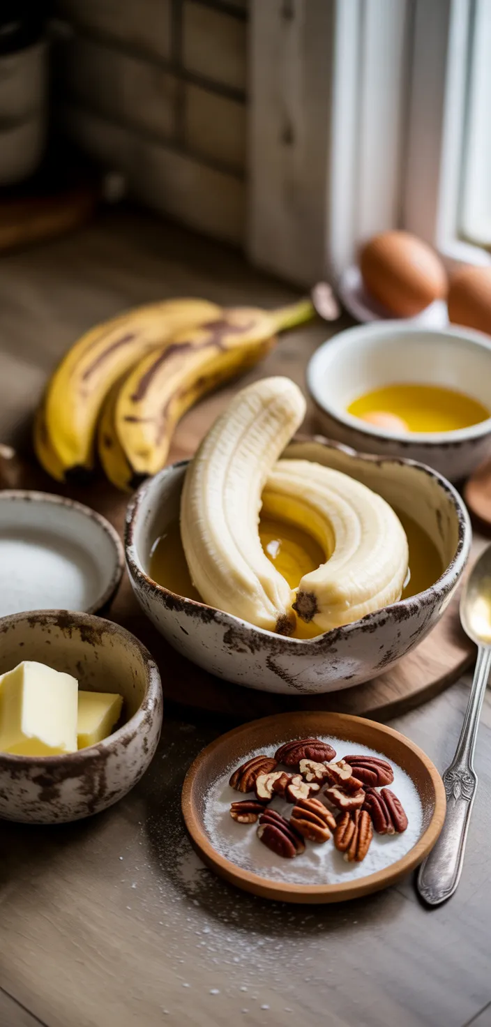 Ingredients photo for The Best Banana Bread Recipe 