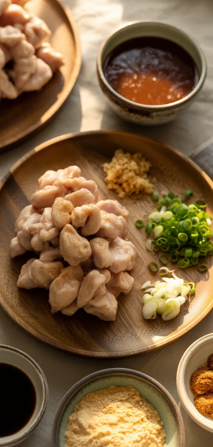 Ingredients photo for Easy Slow Cooker General Tso's Chicken Recipe