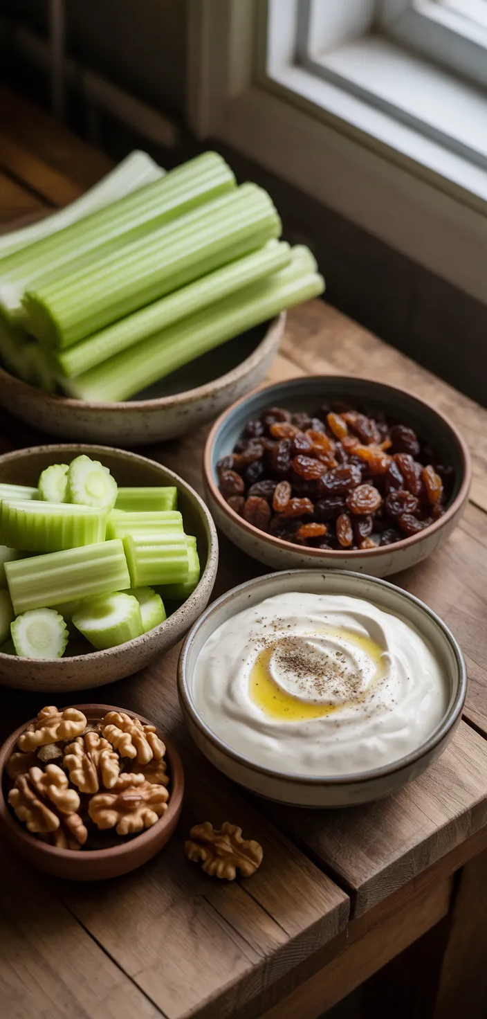 Ingredients photo for Favorite Celery Salad Recipe