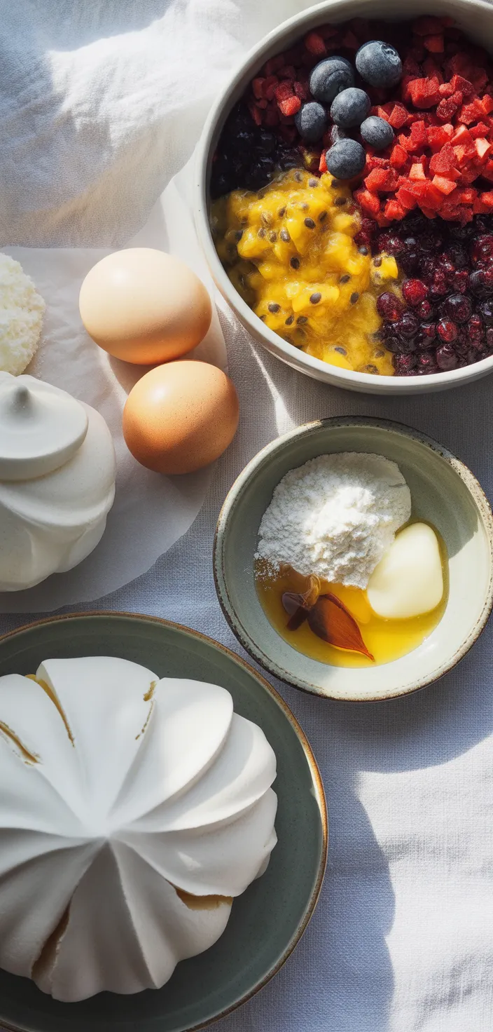 Ingredients photo for How To Make A Perfect Pavlova Recipe