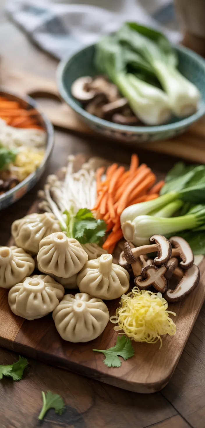 Ingredients photo for Potsticker Noodle Bowls Recipe