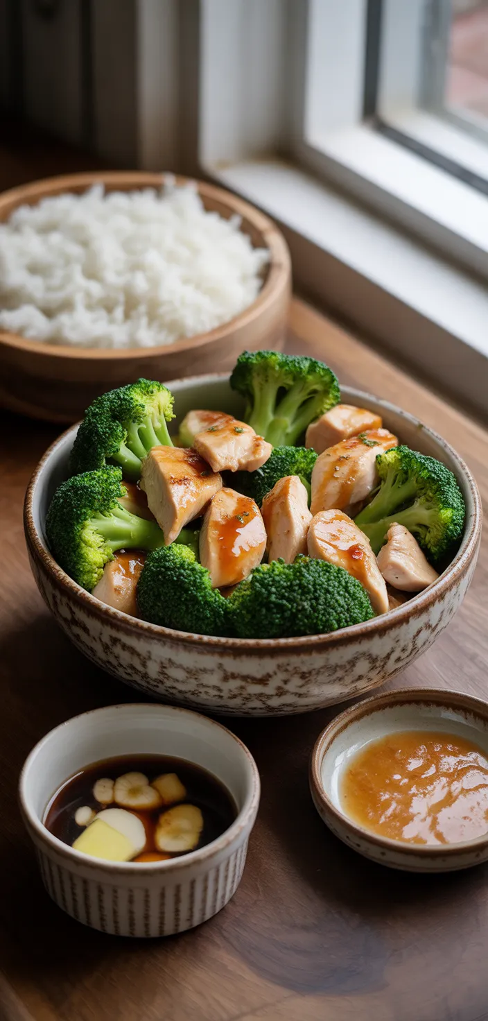 Ingredients photo for Teriyaki Chicken And Broccoli Recipe